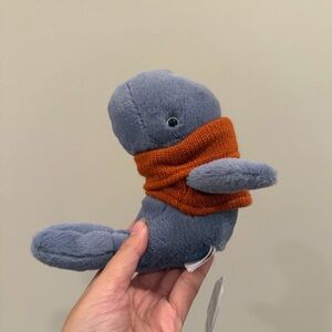 Jellycat Cozy Crew Whale Plush Retired and Rare